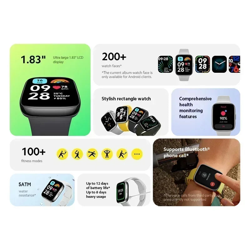 Xiaomi Redmi Watch 3 Active שעון חכם